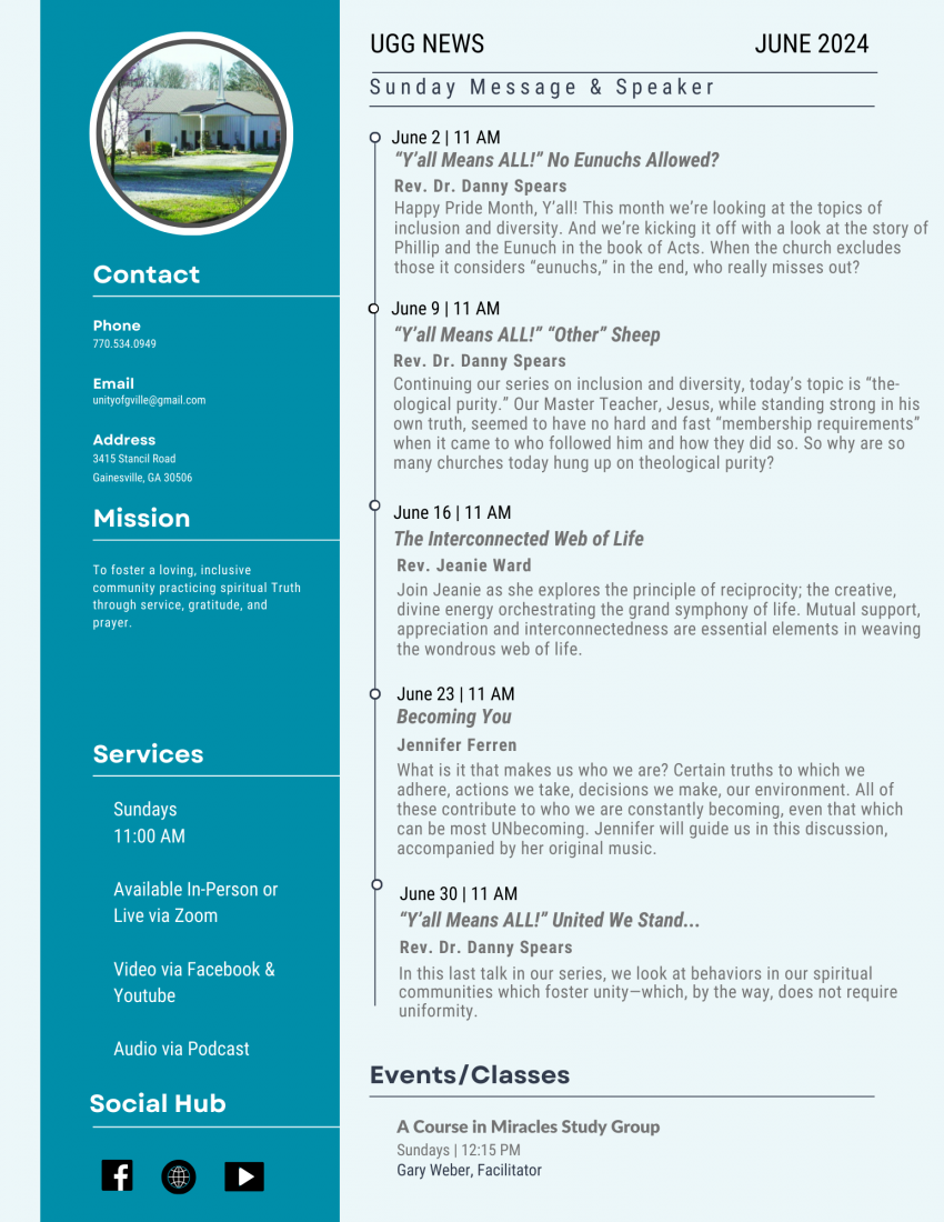 June Flyer