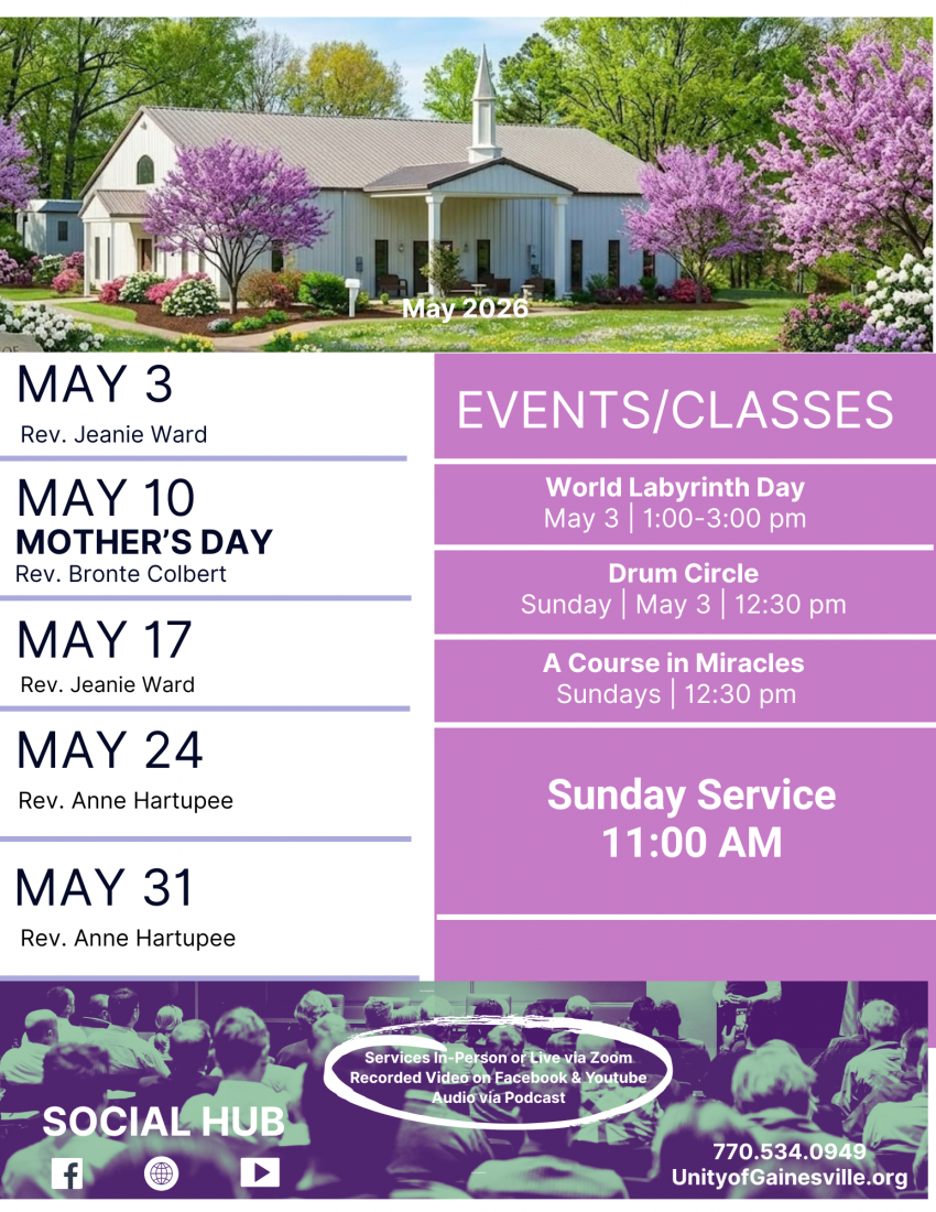 May Calendar of Events