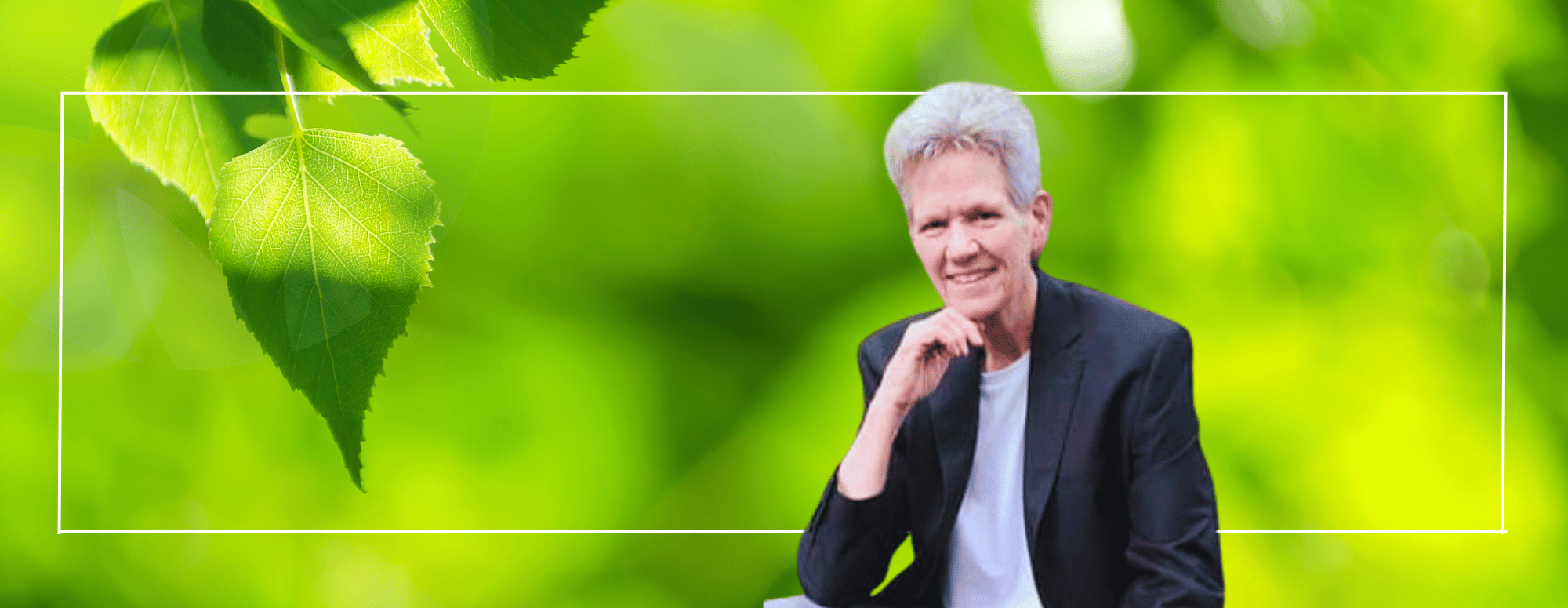 Rev. Jeanie Ward on abstract background