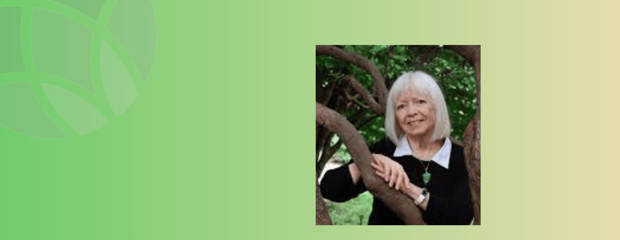 Rev. Bronte Colbert on Abstract background