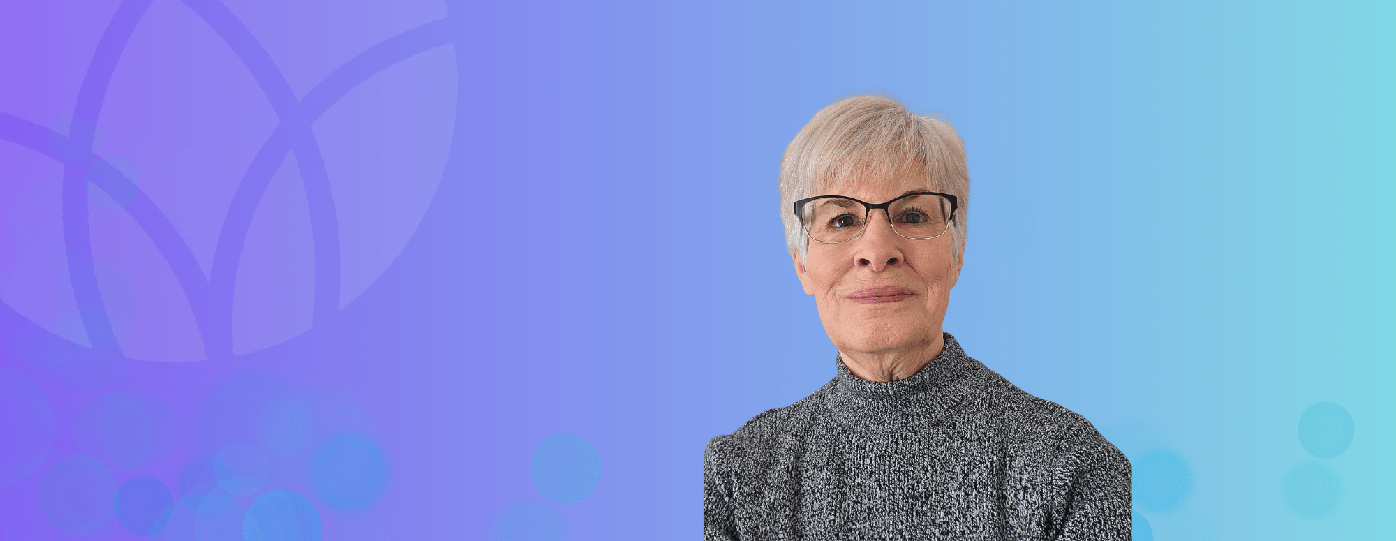 Rev. Anne Hartupee on abstracr background