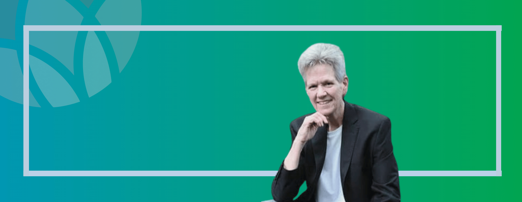 Rev. Jeanie Ward on abstract background