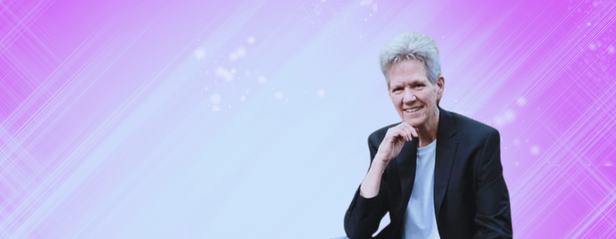 Rev. Jeanie Ward on abstract background