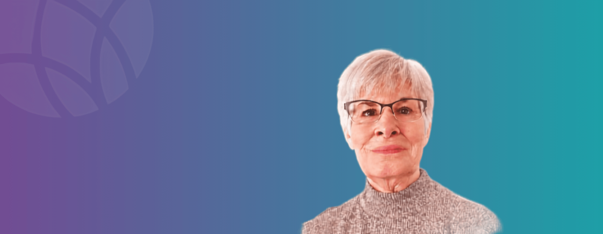 Rev. Anne Hartupee on abstract background