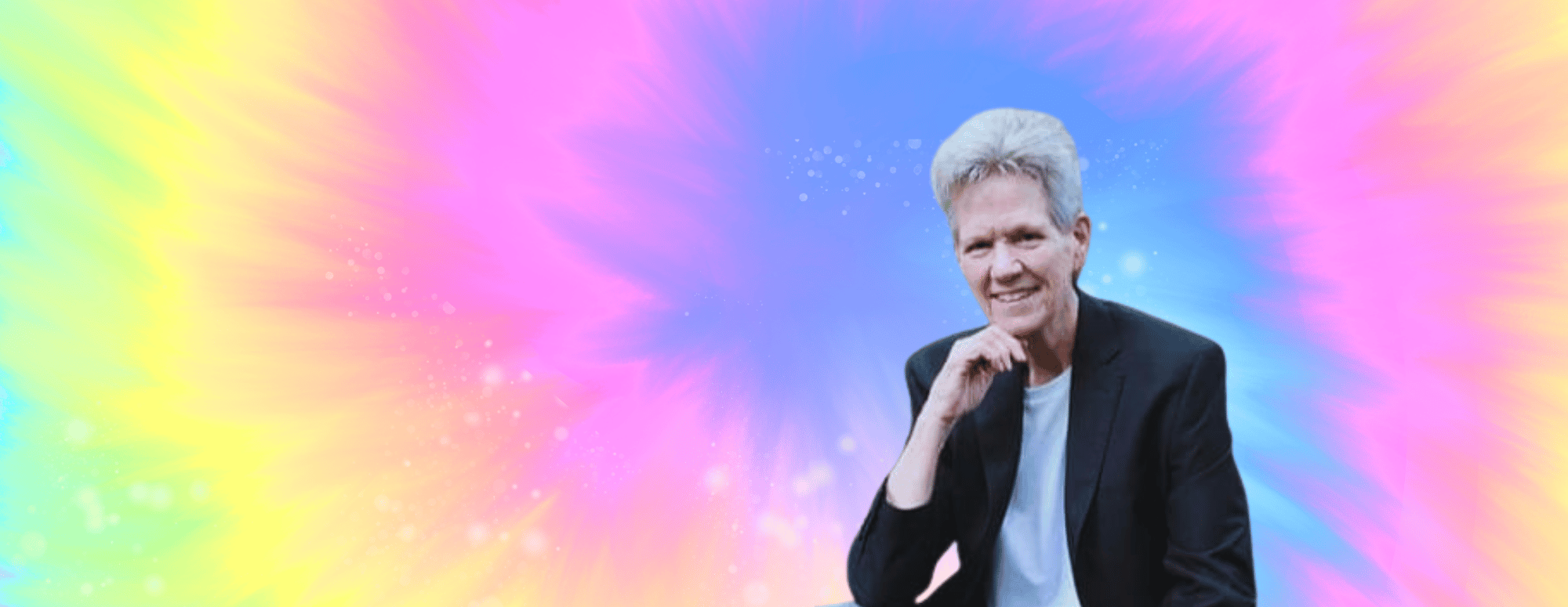 Rev. Jeanie Ward on abstract background