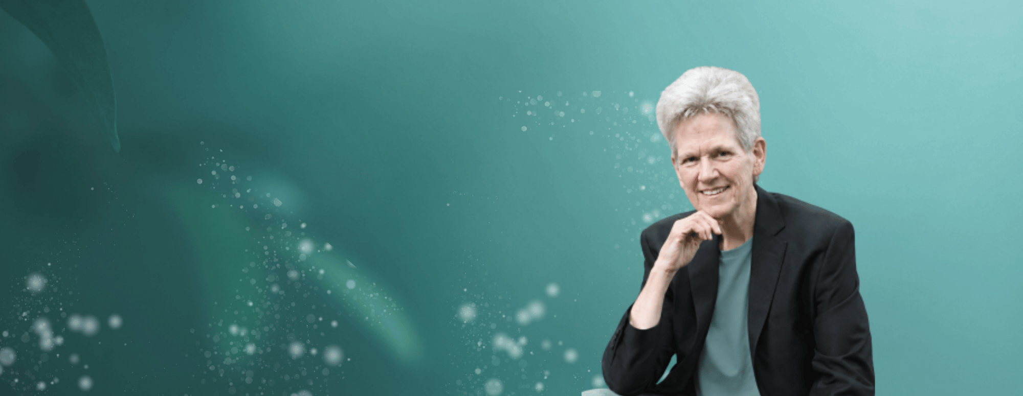 Rev. Jeanie Ward on abstract background