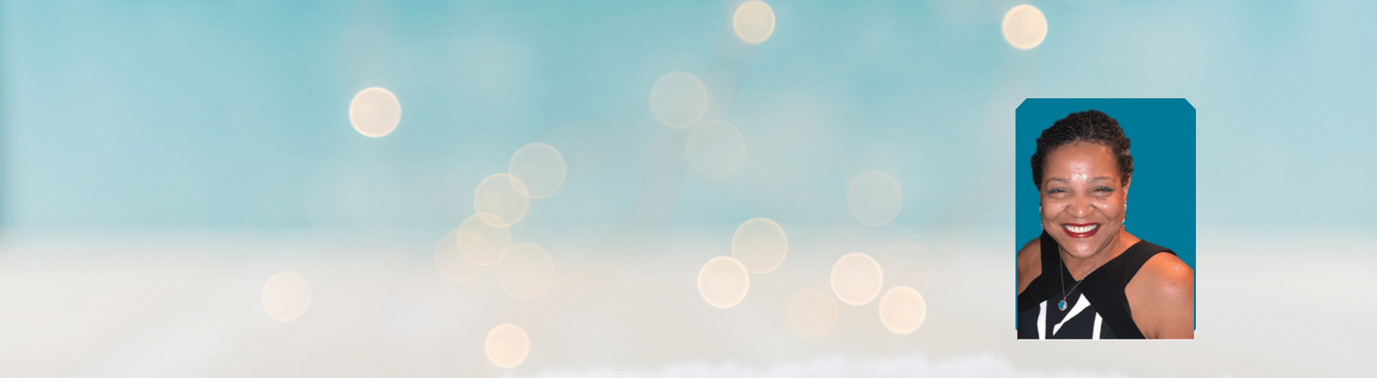 Blue Bokeh Background